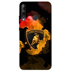 TPU чохол Demsky Lamborghini logo для Huawei P40 Lite E / Y7p (2020)