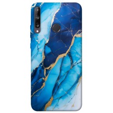 TPU чохол Demsky Blue marble для Huawei P40 Lite E / Y7p (2020)