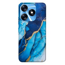 TPU чохол Demsky Blue marble для TECNO Spark 10 Pro