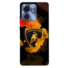 TPU чохол Demsky Lamborghini logo для Motorola Edge 40