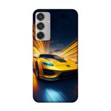 TPU чохол Demsky Yellow Porsche для Samsung Galaxy M35 5G