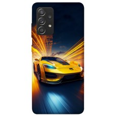 TPU чохол Demsky Yellow Porsche для Samsung Galaxy A72 4G / A72 5G