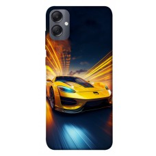 TPU чохол Demsky Yellow Porsche для Samsung Galaxy A05