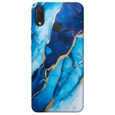 TPU чохол Demsky Blue marble для Huawei P Smart+ (nova 3i)