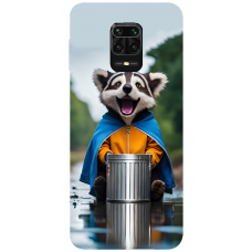 TPU чохол Demsky Єнот (Raccoon) для Xiaomi Redmi Note 9s / Note 9 Pro / Note 9 Pro Max