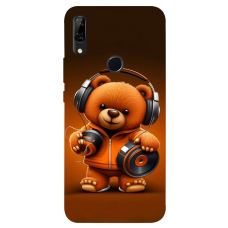 TPU чохол Demsky ведмежа меломан 2 (bear listening music) для Huawei P Smart Z