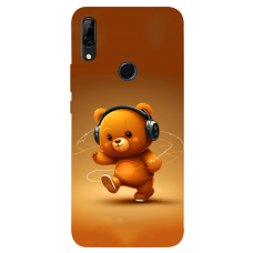 TPU чохол Demsky ведмежа меломан 3 (bear listening music) для Huawei P Smart Z