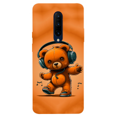 TPU чохол Demsky ведмежа меломан (bear listening music) для OnePlus 7 Pro