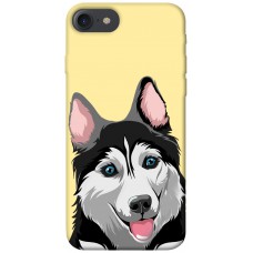 TPU чохол Demsky Husky dog для Apple iPhone 7 / 8 (4.7")