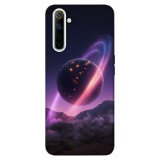 TPU чехол Demsky Сатурн для Realme 6