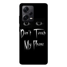 TPU чохол Demsky Don't Touch для Xiaomi Poco X5 Pro 5G
