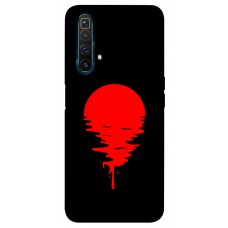 TPU чехол Demsky Red Moon для Realme X3 SuperZoom