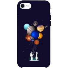 TPU чохол Demsky Галактика для Apple iPhone SE (2020)