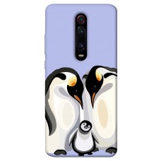 TPU чехол Demsky Penguin family для Xiaomi Redmi K20 / K20 Pro / Mi9T / Mi9T Pro