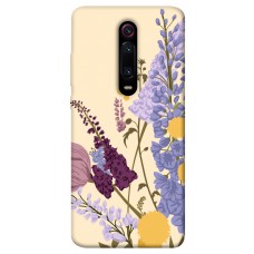 TPU чехол Demsky Flowers art для Xiaomi Redmi K20 / K20 Pro / Mi9T / Mi9T Pro