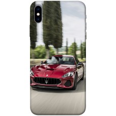 TPU чехол Demsky Red Maserati для Apple iPhone X (5.8")