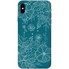 TPU чехол Demsky Botanical illustration для Apple iPhone X (5.8")