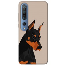 TPU чехол Demsky Doberman для Xiaomi Mi 10 / Mi 10 Pro