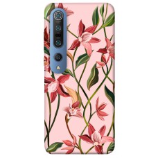 TPU чехол Demsky Floral motifs для Xiaomi Mi 10 / Mi 10 Pro