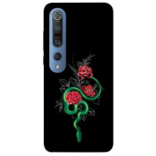 TPU чохол Demsky Snake in flowers для Xiaomi Mi 10 / Mi 10 Pro