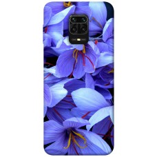 TPU чохол Demsky Фиолетовый сад для Xiaomi Redmi Note 9s / Note 9 Pro / Note 9 Pro Max