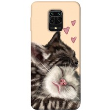 TPU чохол Demsky Cats love для Xiaomi Redmi Note 9s / Note 9 Pro / Note 9 Pro Max