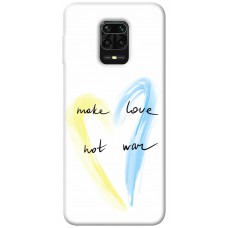 TPU чохол Demsky Make love not war для Xiaomi Redmi Note 9s / Note 9 Pro / Note 9 Pro Max