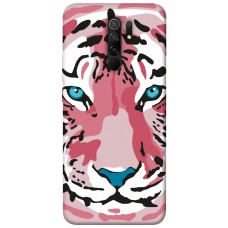 TPU чохол Demsky Pink tiger для Xiaomi Redmi 9