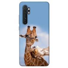 TPU чохол Demsky Милые жирафы для Xiaomi Mi Note 10 Lite