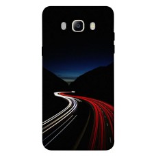 TPU чехол Demsky Красно-белая дорога для Samsung J510F Galaxy J5 (2016)