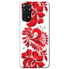 TPU чехол Demsky Червона вишиванка для Xiaomi Redmi Note 11 (Global) / Note 11S