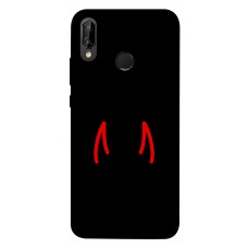 TPU чохол Demsky Red horns для Huawei P20 lite (2019)