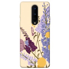 TPU чехол Demsky Flowers art для OnePlus 8