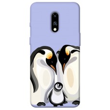 TPU чохол Demsky Penguin family для OnePlus 7