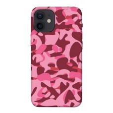 TPU чохол Demsky Розовый камуфляж для Apple iPhone 12 mini (5.4")
