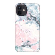 TPU чохол Demsky Розово-голубой мрамор для Apple iPhone 12 mini (5.4")