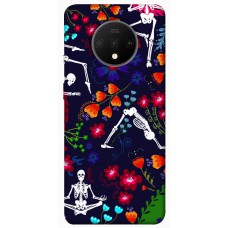 TPU чохол Demsky Yoga skeletons для OnePlus 7T