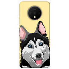 TPU чохол Demsky Husky dog для OnePlus 7T