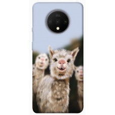 TPU чохол Demsky Funny llamas для OnePlus 7T