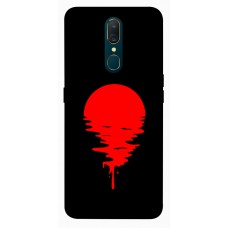 TPU чохол Demsky Red Moon для OPPO F11 / A9 / A9X