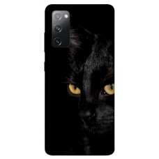 TPU чохол Demsky Черный кот для Samsung Galaxy S20 FE