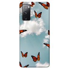 TPU чохол Demsky Summer butterfly для Samsung Galaxy S20 FE