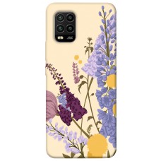 TPU чохол Demsky Flowers art для Xiaomi Mi 10 Lite