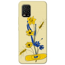 TPU чохол Demsky Українські квіточки для Xiaomi Mi 10 Lite