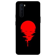 TPU чехол Demsky Red Moon для OnePlus Nord