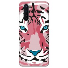 TPU чехол Demsky Pink tiger для OnePlus Nord