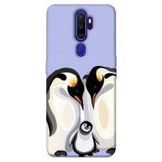 TPU чохол Demsky Penguin family для Oppo A5 (2020) / Oppo A9 (2020)