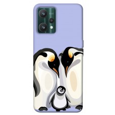 TPU чохол Demsky Penguin family для Realme 9 Pro