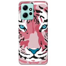 TPU чехол Demsky Pink tiger для Xiaomi Redmi Note 12 4G