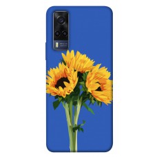 TPU чохол Demsky Bouquet of sunflowers для Vivo Y53s